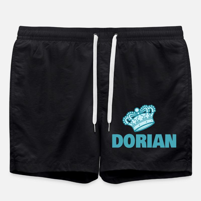 Dorian - Badeshorts - Schwarz