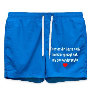 Drôle de dicton - Short de bain - cobalt blue - Devant