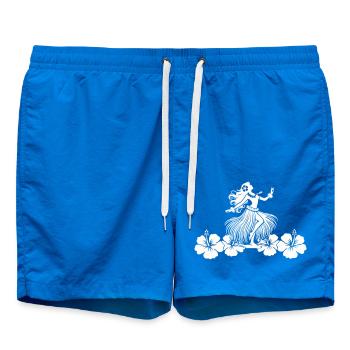 Hawaï Femme Hibiscus - Short de bain - cobalt blue - Devant