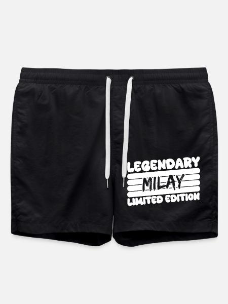 Name Milay - Swim Trunks - black