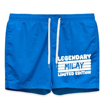 Nom Milay - Short de bain - cobalt blue - Devant
