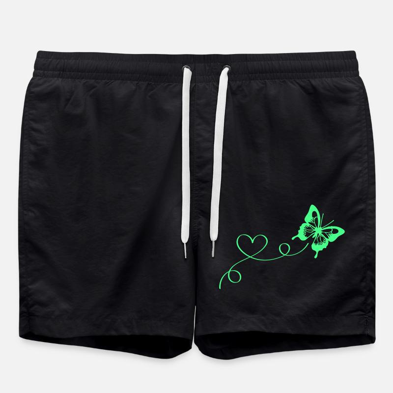 Amour papillon - Short de bain - noir