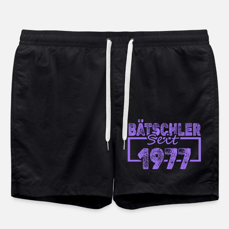 Single 1977 - Swim Trunks - black