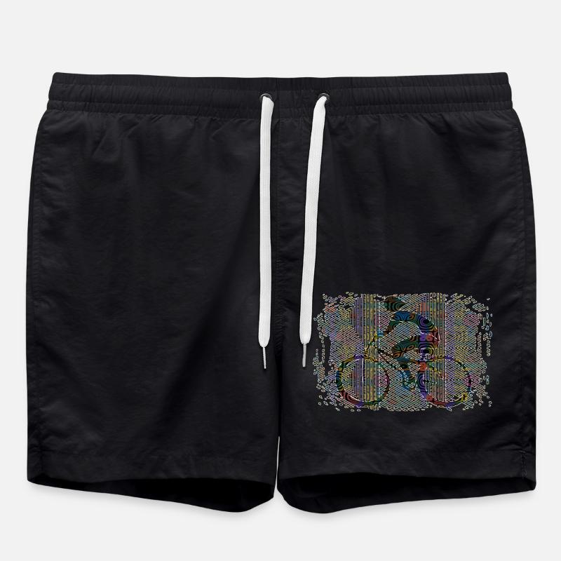 Cyclist - Swim Trunks - black