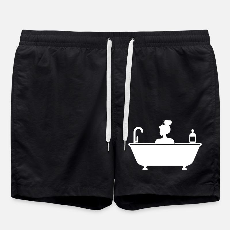 Entretien de la baignoire - Short de bain - noir