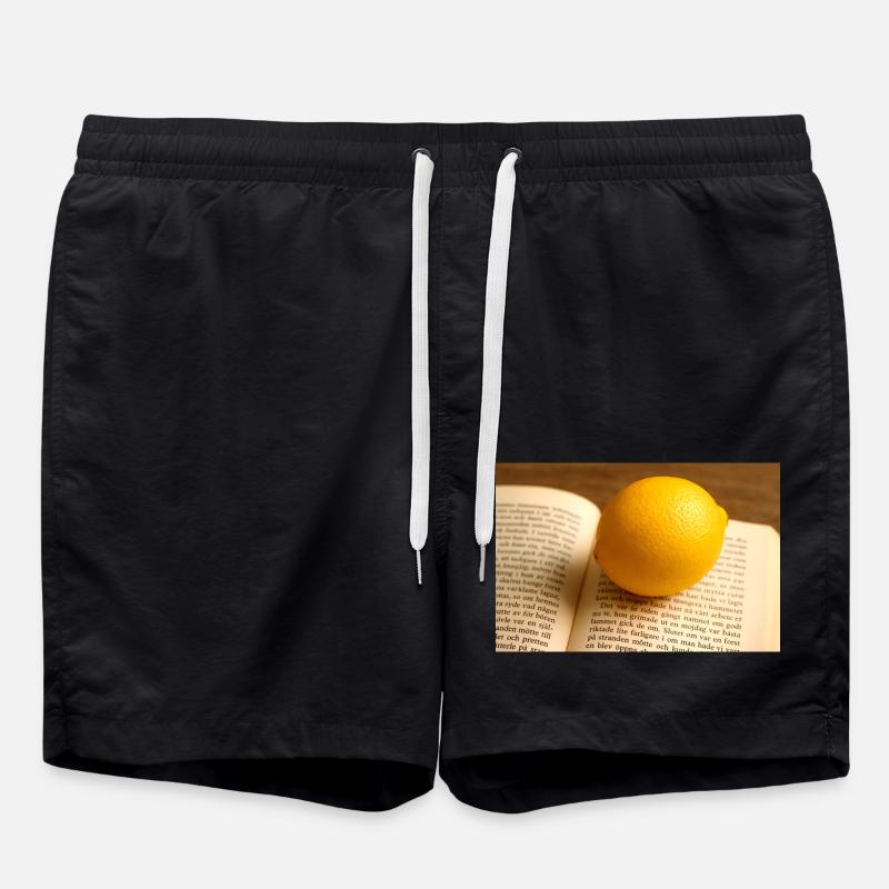 Hêtre et citron - Short de bain - noir