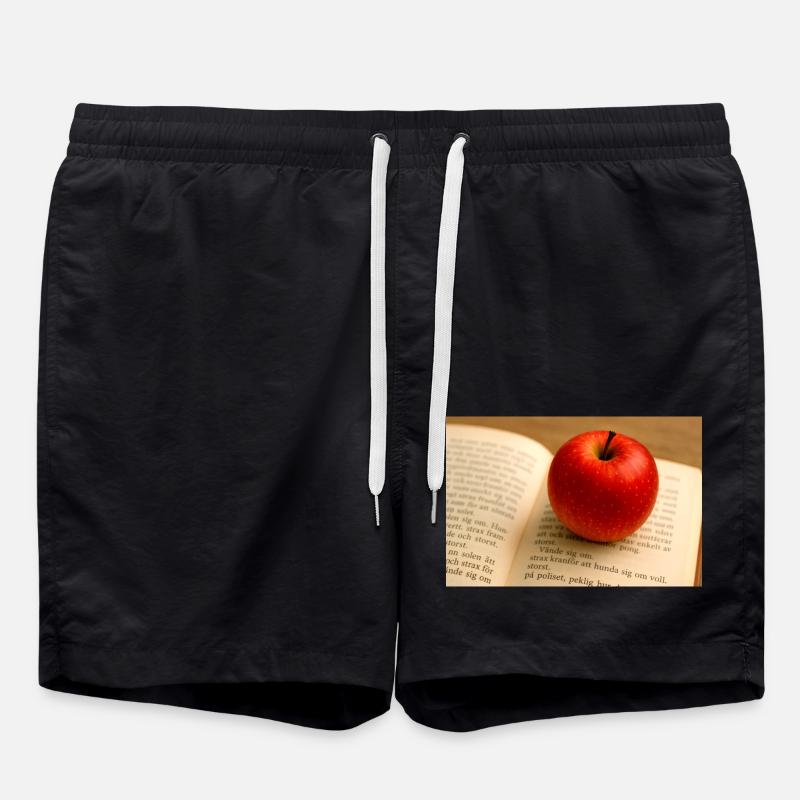 Beech and apple - Swim Trunks - black