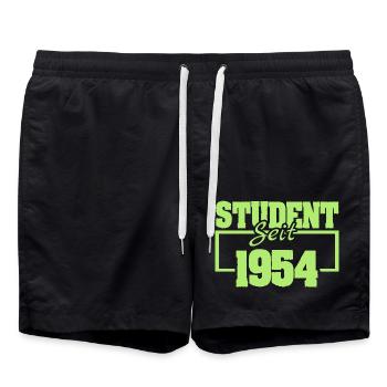 1954 1954 - Swim Trunks - black - Front - AI Model Male 185 light (185cm)