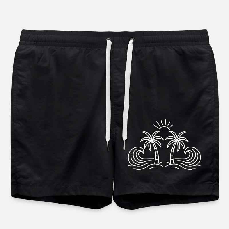 Ile Mer Soleil - Short de bain - noir