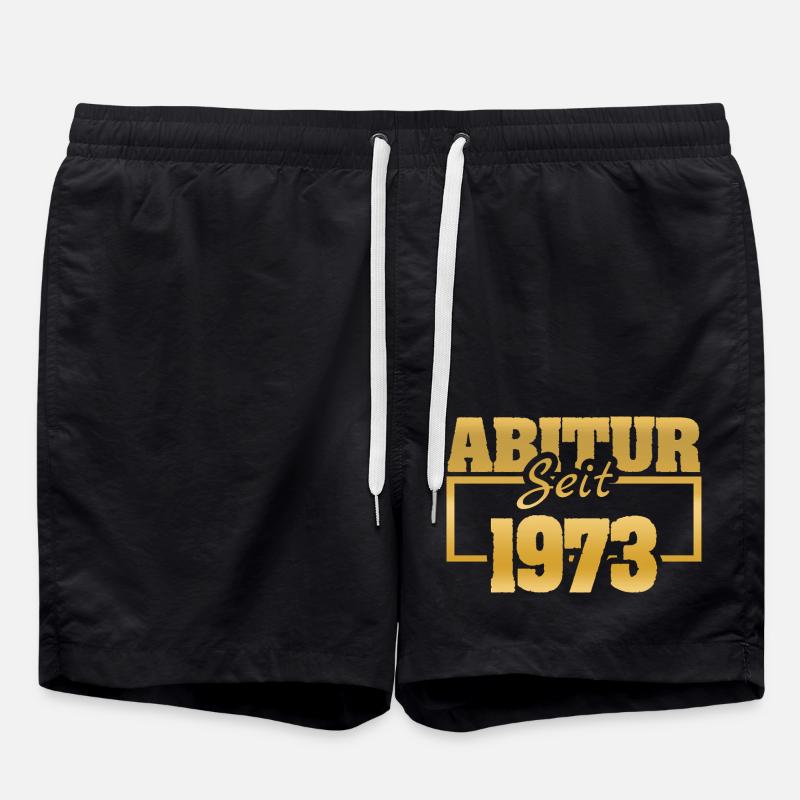 Ferien 1973 - Badeshorts - Schwarz