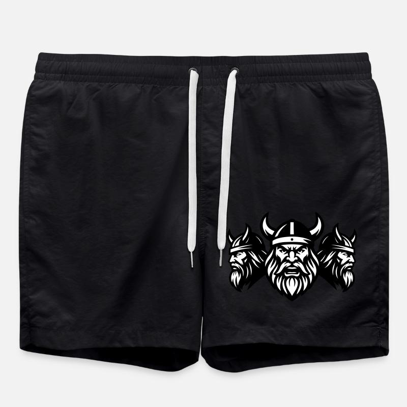 Viking Warrior Team - Swim Trunks - black