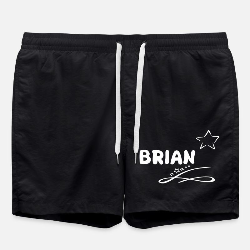 Gift Brian - Swim Trunks - black