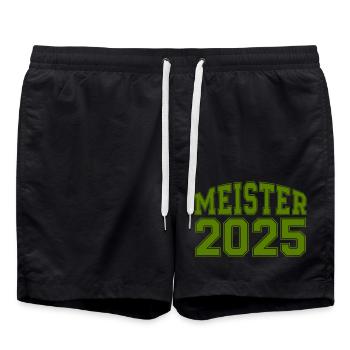 Champion 2025 - Swim Trunks - black - Front - AI Model Male 185 light (185cm)
