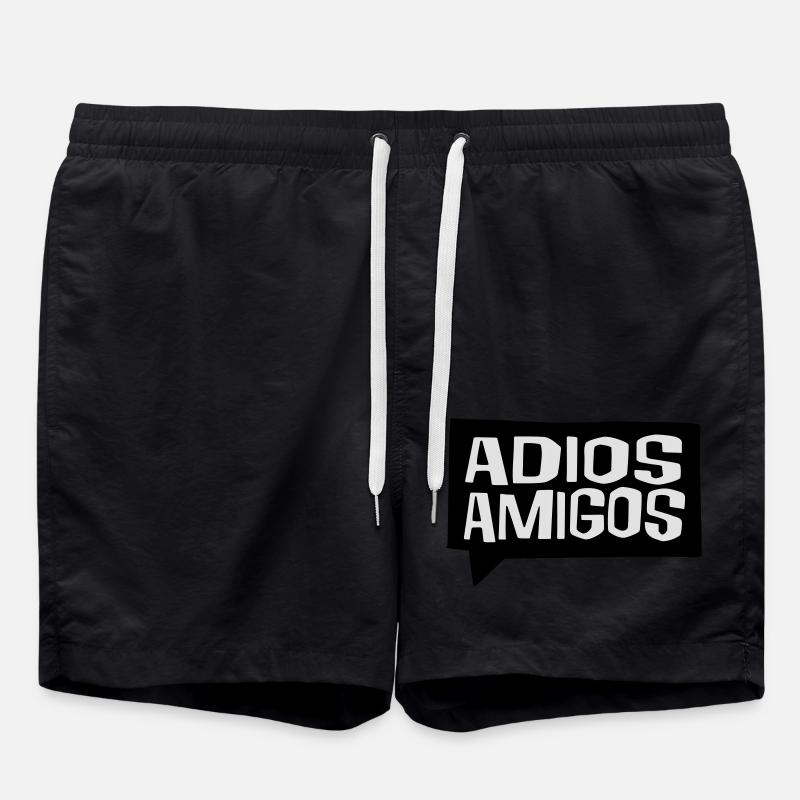 2541614 113258680 Adios Amigos - Swim Trunks - black