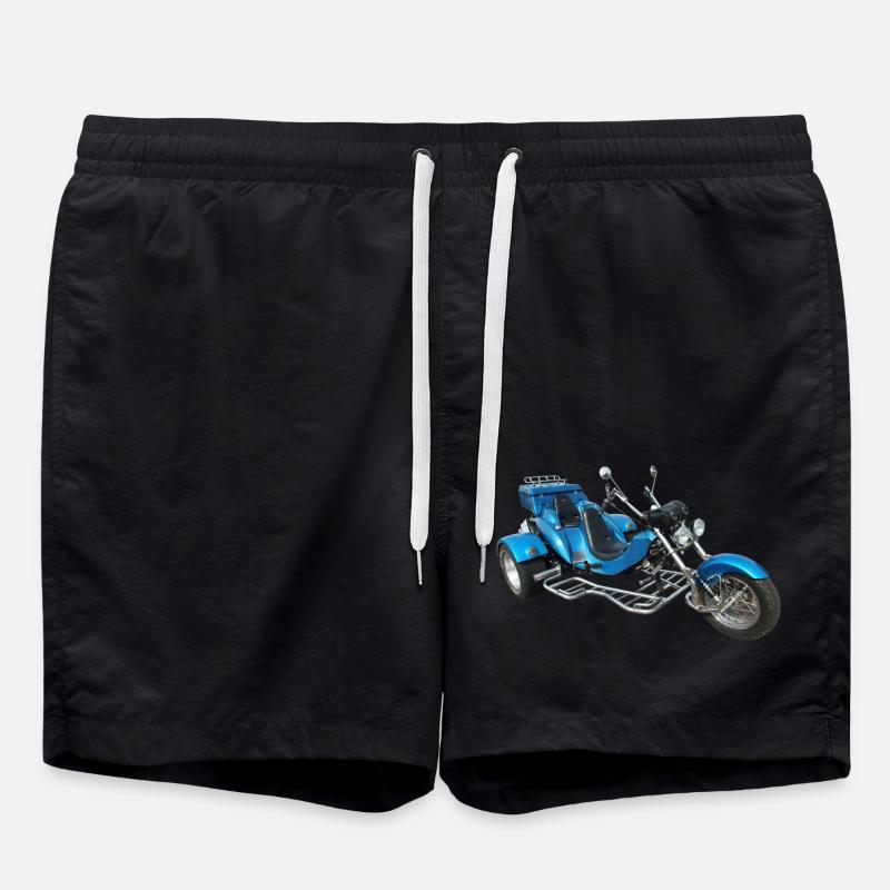 Vélo Trike Chopper Moto - Short de bain - noir