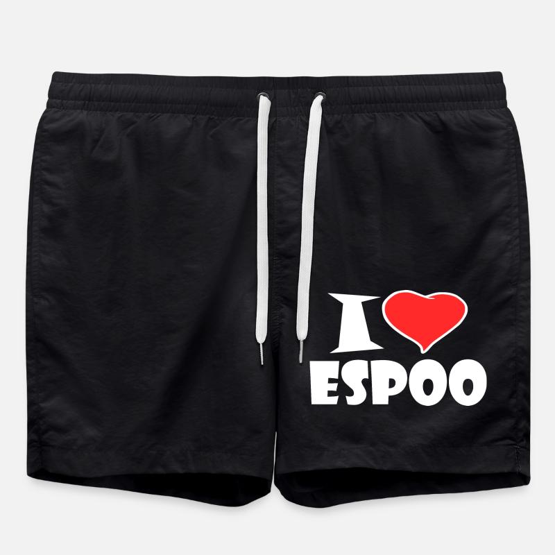 Espoo - Swim Trunks - black