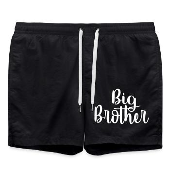 Big Brother - Swim Trunks - black - Front - AI Model Male 185 light (185cm)