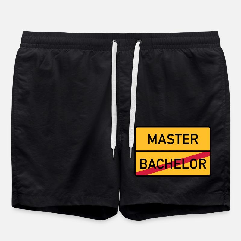 master - Swim Trunks - black