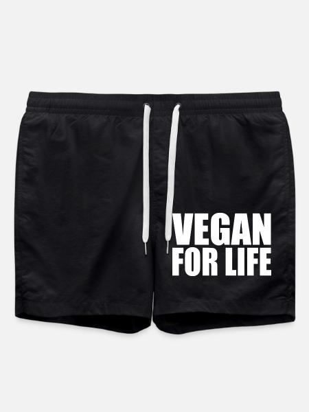 vegan - Swim Trunks - black