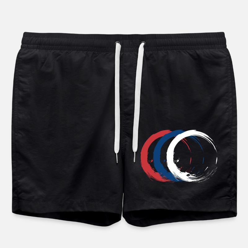 Serbie - Short de bain - noir