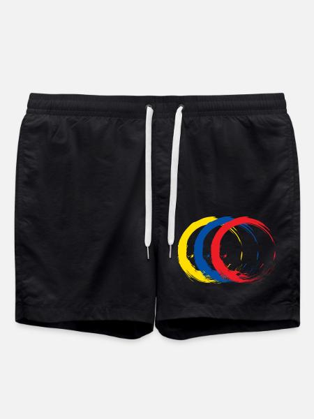 Ecuador - Badeshorts - Schwarz