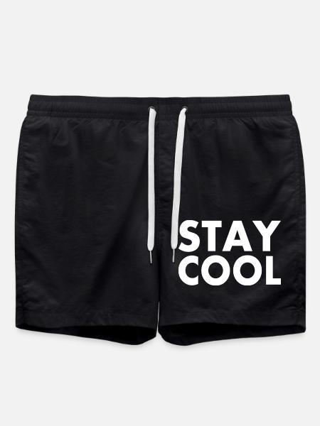 Stay cool - Swim Trunks - black