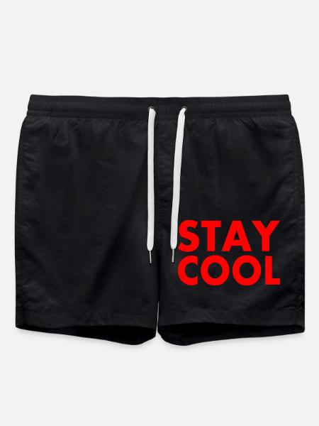 Stay cool - Swim Trunks - black