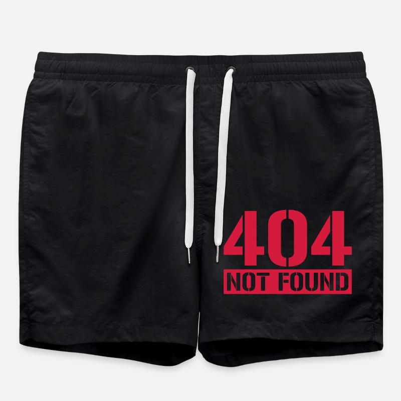 Message 404 not found - Swim Trunks - black