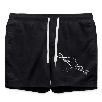 Guitariste Musique Groupe Guitare Musicien Guitariste - Short de bain - noir - Devant - AI Model Male 185 light (185cm)