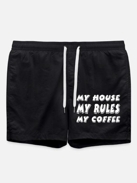 House - Swim Trunks - black