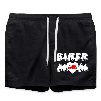 Motorcycle - Swim Trunks - black - Front - AI Model Male 185 light (185cm)