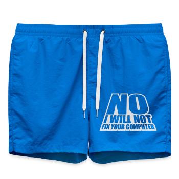 Ne pas réparer votre ordinateur - Short de bain - cobalt blue - Devant