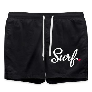 surf - Badeshorts - Schwarz - Vorne - AI Model Male 185 light (185cm)