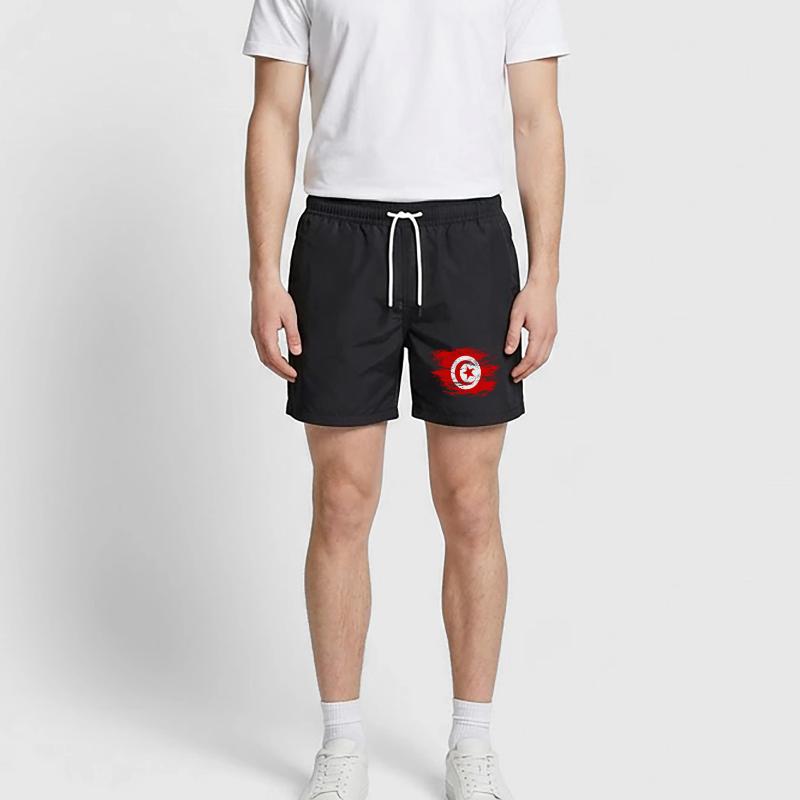 Drapeau tunisien utilisé Short de bain