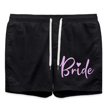 bride - Swim Trunks - black - Front - AI Model Male 185 light (185cm)