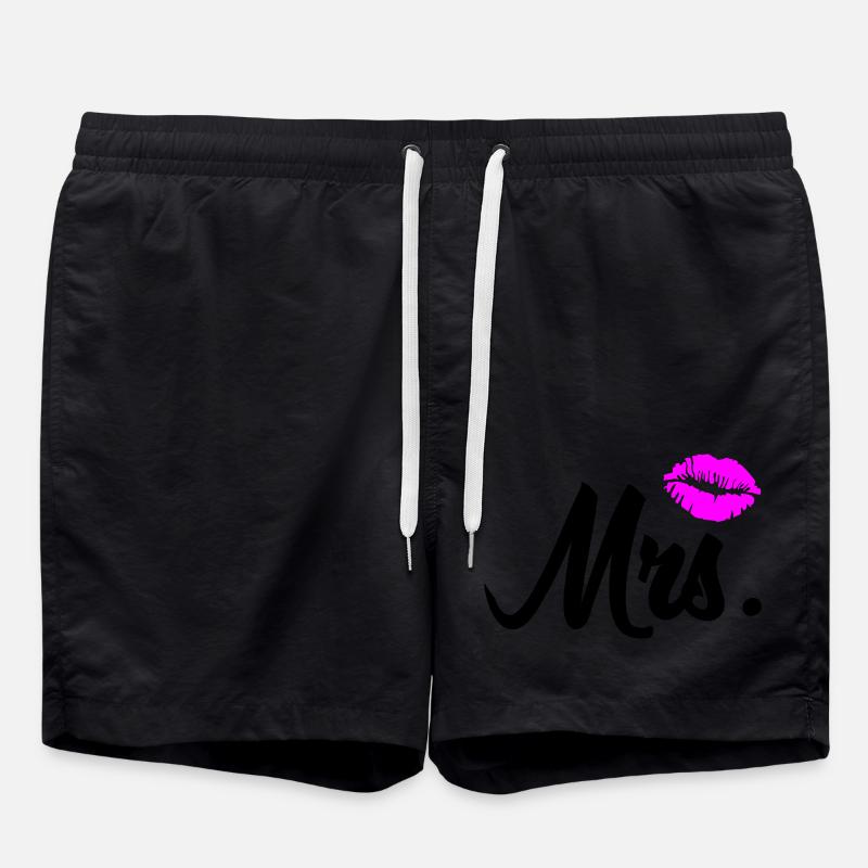 mrs - Badeshorts - Schwarz