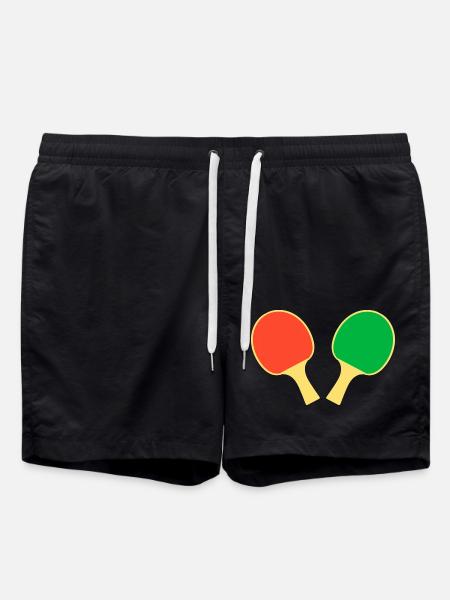 Tennis de table Joueur de tennis de table - Short de bain - noir