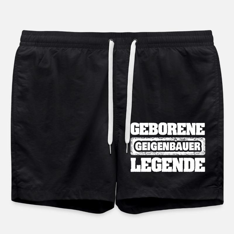 Beruf Geigenbauer - Badeshorts - Schwarz