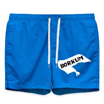 Île de Borkum - Short de bain - cobalt blue - Devant