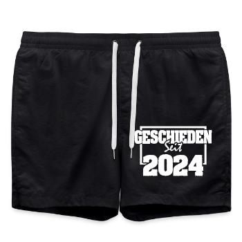 2024 - Short de bain - noir - Devant - AI Model Male 185 light (185cm)