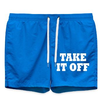 Take it off - Short de bain - cobalt blue - Devant