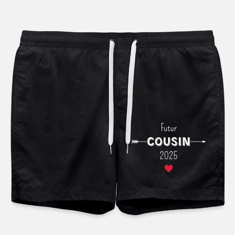 Future cousin 2025 - Swim Trunks - black