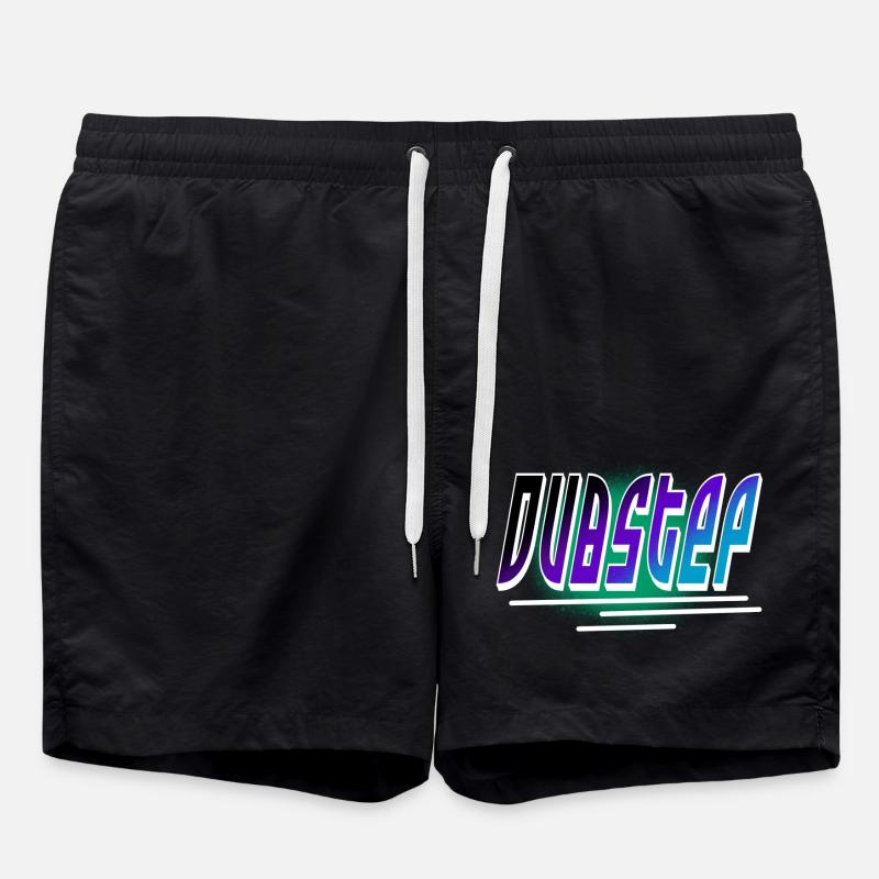 Dubstep - Swim Trunks - black