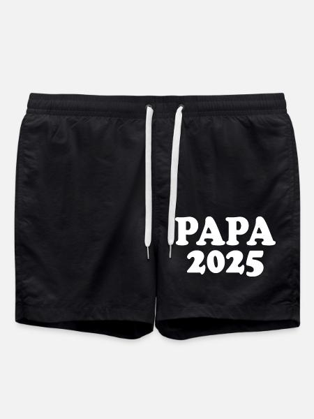 Papa 2025 - Swim Trunks - black