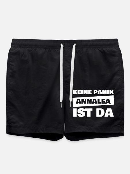 First name Annalea - Swim Trunks - black