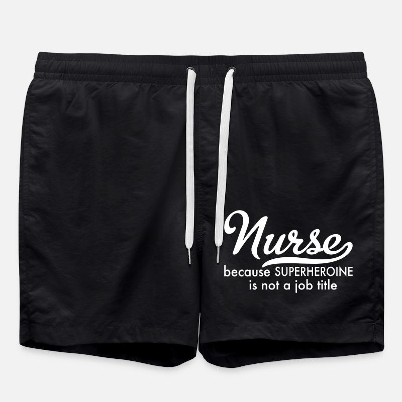 Nurse - Swim Trunks - black