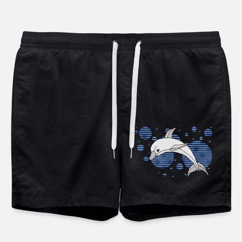 Dauphin - Short de bain - noir