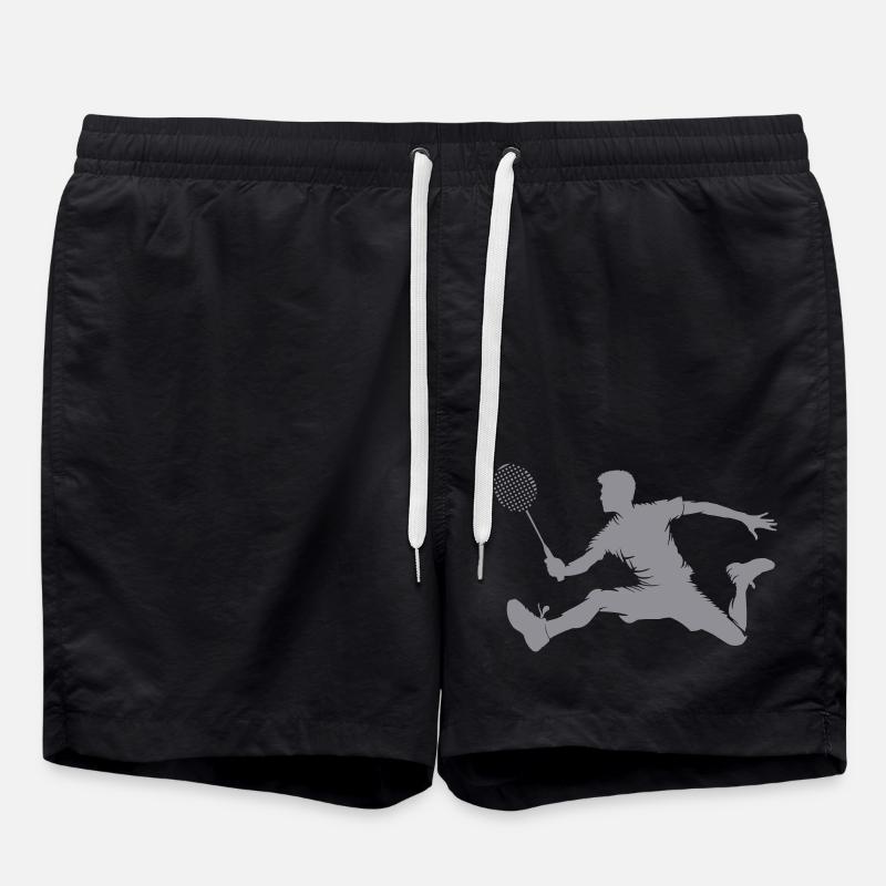 Joueurs de badminton - Short de bain - noir
