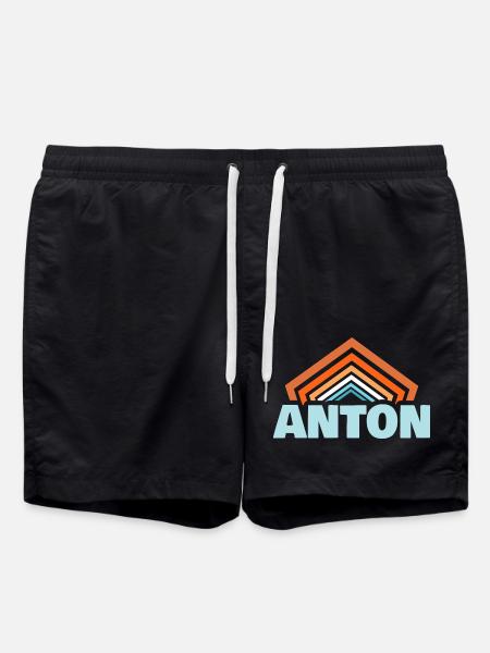 Anton - Badeshorts - Schwarz
