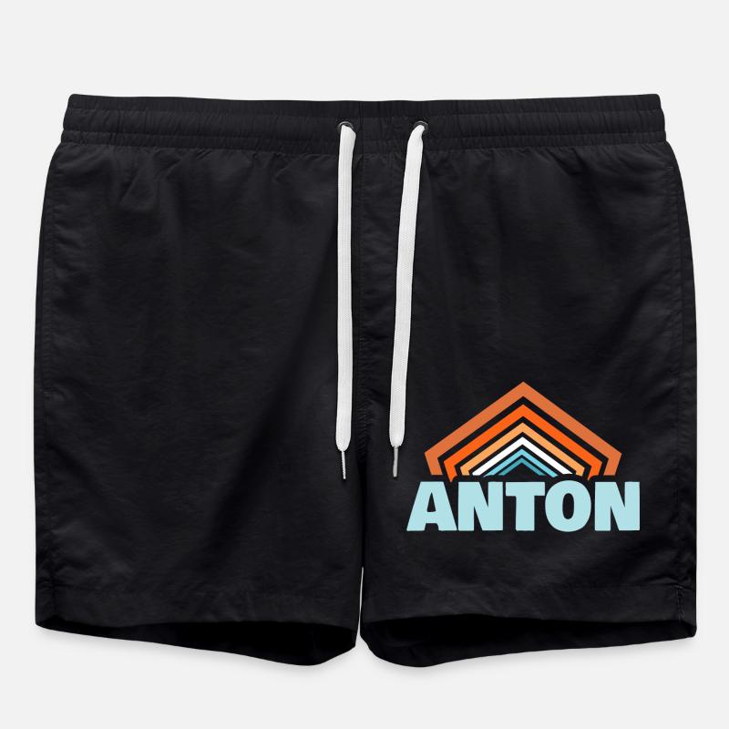 Anton - Short de bain - noir